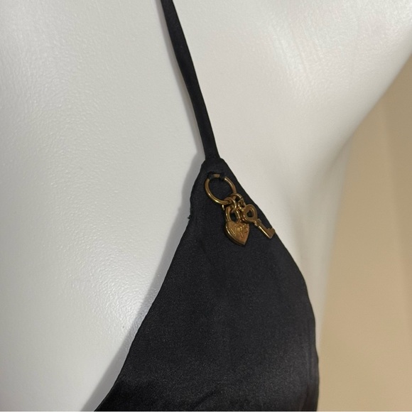 Victoria’s Secret chain link silk halter nightie babydoll size medium - Picture 7 of 7